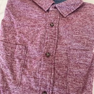 Wallin & Bros Large Button Down. Beautiful and Soft heather material